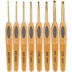 Knitting Tools Crochet Hook 8 Pieces Ergonomic Crochet Hook DIY Crochet Hook Crochet Hook