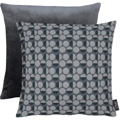 Apelt Cushion Covers, Polyester, grey, 46 x 46 cm