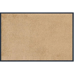 LOGOMATA Sahara Door Mat 35 x 85 cm Light Shoe Rug Polyamide Nitrile Rubber without PVC Super Look Non-Slip Mat