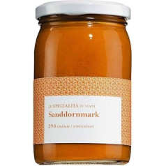Sea Buckthorn Paste - Variety Pure - Made from 100% Fruits - No Added Sugar (1 x 290 g) in Glass