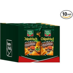 funny-frisch Chipsfrisch Chakalaka, Pack of 10 (10 x 150 g)
