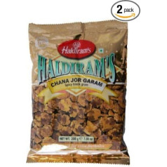 Haldiram Chana Jor Garam (Spicy Black Gram) - 7.06 oz., 200 g. (Pack of 2) by Haldiram