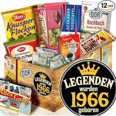ostprodukte-versand Legends 1966 + Gifts for Men + Gift Set DDR Schkolade