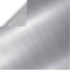 This item - Floating rectangular PE solar film 8 x 5 m silver beautiful