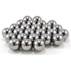 NHKSFBLQ 100pcs 4.7625mm 3/16 G10 SUS304 Precision Stainless Steel Ball Diameter 4.7625MM