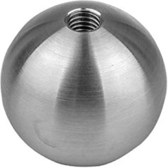 SFQEVHRZ Full Thread and Depth Ball Stainless Steel Threaded Ball Pack of 5 M9 Threaded Through Hole Ball 1.5mm-4mm Perforation-M9*3mm(M9*4mm)