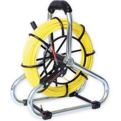 270 kg Fibreglass Standard Set Rod Reel 50 m Diameter 4.5 mm RTG Thread Diameter 6 mm with Steel/Diameter 330 mm/10058