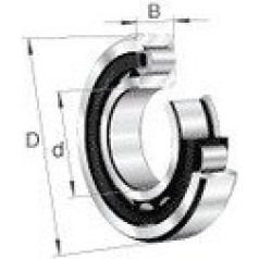 FAG nj2308-e-tvp2 Cylindrical Roller Bearing