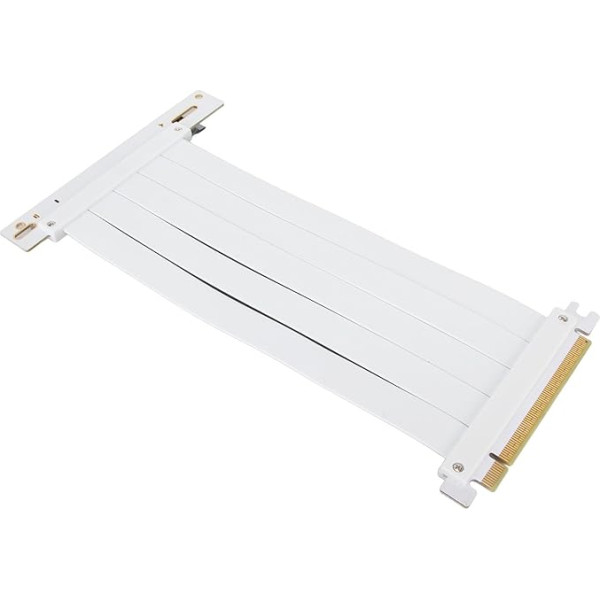 ASHATA Flexible GPU Riser Cable, PCIE 4.0 (White)