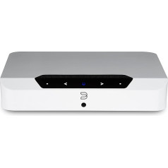 Bluesound Powernode Edge Compact Wireless High Resolution Multiroom Music Streamer - White