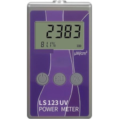 UV Index Meter Portable UV Meter LS123 Measure the Power Intensity of Ultraviolet Radiation and Radiation Density as well as Rejection Rate