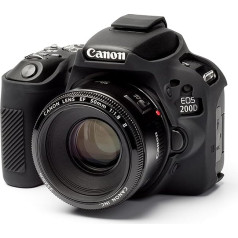 EasyCover Protective Case for Canon 200d/SL2 Camera, Black