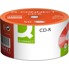 Q-Connect Cd-r 700MB/80Minutes Spindle (Pack of 50)
