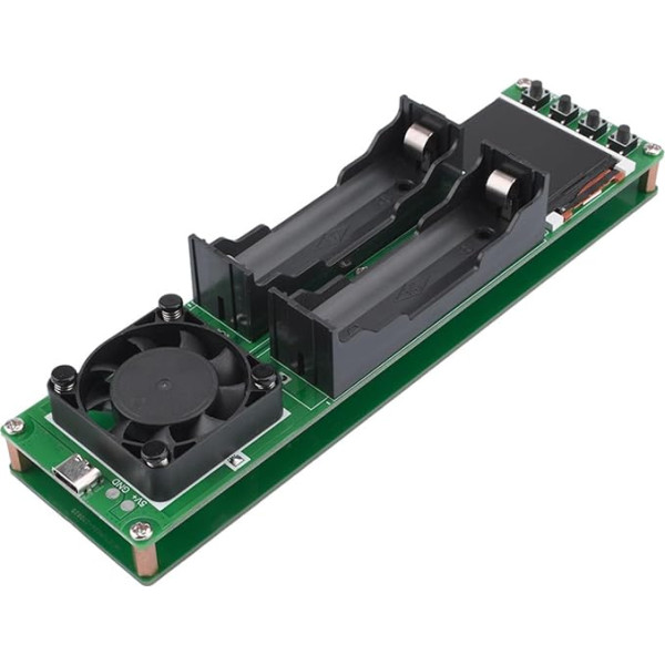 Instrument Battery Capacity & Resistance Meter Double Channel for Electronics Enthusiasts & Battery Maintenance