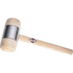 Picard 0032001-2 Wooden Mallet 60x120mm, Brown/Silver