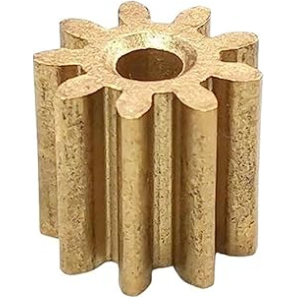 Gears Pinion Gear Motor Gearbox 1 Piece 9T 1M Copper Gear Module 1.0 9 Teeth Diameter 11 mm Inner Hole 3.1 mm Mini Pinion 93B Gears