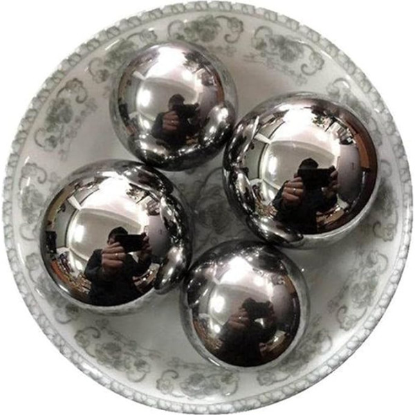 dvnFWKc Chrome Steel Bearing Balls, Lagerstahlkugel/Präzisionsstahlkugel 40/42,863 mm – 50,8 mm Standard massiv – 260 Gramm, 1 Stück(Bearing Steel 46mm 400 Grams)