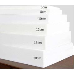 High Density Upholstery Foam Custom Size Sofa Cushion Replacement Cut to Any Size 3cm Thick Home Accessories