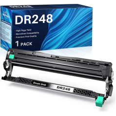 DR248cl Drum Unit Compatible with Brother DR-248CL Drum for Brother HL-L3240CDW DCP-L3560CDW MFC-L3760CDW Drum Drum for Brother HL-L3215CW HL-L3220CW DCP-L3515CDW DCP-L3520CDW