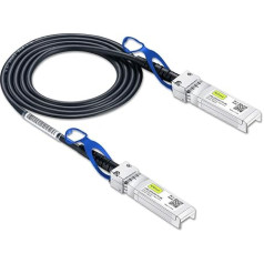 10Gtek 25G SFP28 DAC Cable 3 m (9.8 ft), 25GBASE-CR SFP28 to SFP28 Passive Copper Twinax Cable for Cisco SFP-H25GB-CU3M, Ubiquiti UC-DAC-SFP28, MikroTik XS+DA0001, Supermicro SFP28, Synology SFP28