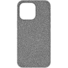 SWAROVSKI High Smartphone Case, iPhone® 15 Pro Max, Silver Tone