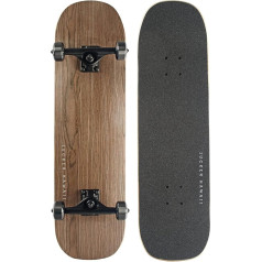 JUCKER HAWAII NUHA Skateboard in 8.25 and 8.5 - Street & Cruiser Skateboards - Maple with Walnut Wood - Ideal for Beginners and Advanced Users