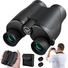 16 x 32 Binoculars for Adults Children - Aurosports High Powered Small Binoculars for Bird Watching - HD Lightweight Binoculars for Hunting Cruise Travel Concert Hiking