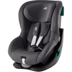 BRITAX RÖMER King Pro Child Seat for Toddlers from 76-105 cm (i-Size) without ISOFIX, 15 Months - 4 Years, Midnight Grey