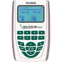 GLOBUS Magnum 2500 High Power Home Magnetotherapy, 52 Programmes, Home Treatment, Trauma and Fracture Healing, Regeneration Aid for Osteoarthritis and Arthritis