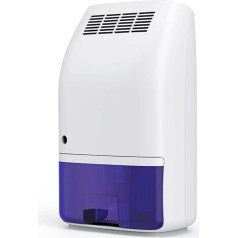 Dehumidifier is used in family, kitchen, bedroom, caravan, office, garage, bathroom, basement.The capacity of the 700ml water tank is small, portable air, mildew, moisture
