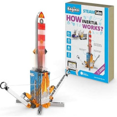 Engino - Steam Laboratories Toy - How Does Inertia Work? | Educational Science Sets for Kids | Guided Experiment & Activity Set