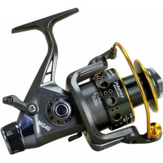 WABTU Fishing Reel 3000-6000 Metal Spin Fishing 10+ 1BB Saltewater Carp Fishing Reels Front and After Brake Speed 5.0:1 5.2:1 Fishing Reels