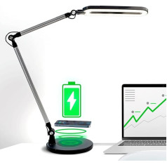 OTUS Desk Lamp LED Dimmable LED Table Lamp 12 Brightness 3 Colour Levels Memory Function Swivel Arm Desk Lamp Office Lamp Daylight Lamp for Workers in Office Readers Architects