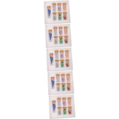 JECOMPRIS 35 Pieces Ore Pattern Toy Mineral Stone Gemstones Digging Irregular Stones Rock Mineral Stone Decoration Table Decoration Collectible Figures Desktop Stone Decorate