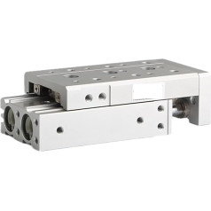 Pneumatik-Luftzylinder, Luftzylinder pneumatischer Schiene MXS25-10AS MXS25-20A MXS25-30B MXS25-40BS MXS25-50BT 75ASBT 100A 25-125 MX25L-50C 75A für automatische Ausrüstung (Color : MXS25-20, Size :