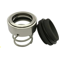 JOLAU Mechanical Seals M37/M37G/120/18/19/20/22/25/28/30/35/40/45/50 Mechanische Wellendichtung Einzelfeder for Wasserpumpe (Size : 60mm)