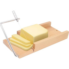 Beowanzk Cheese Wire, Cheese Slicer for Block Cheese, Cheese Slicer, Cheese Cutter with Wire, Cheese Cutter, Cheese Knife, Cheese Cutter