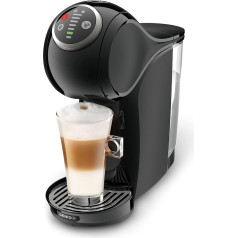 NESCAFÉ DOLCE GUSTO De'Longhi Nescafe Dolce Gusto, Genio S PlusEDG315.B, Capsule Coffee Machine, Espresso, Cappuccino, Latte and More, 0.8 L, Black