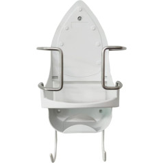 SUJOSAJU Ironing Board Hanger Wall Mount Electric Iron Holder Ironing Board Rack Universal Ironing Board Hanger Holder Shelf