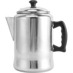 Aluminium Alloy Teapot, Stove Coffee Machine with Lid, Drip-Free Spout, Compact Coffee Machine, 3 L, Milk Teapot for Home and Outdoor Use
