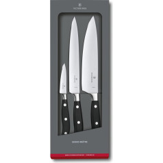 Victorinox Fully Forged Chef's Set, Set of 3, Black