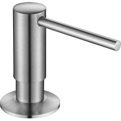 Maizoon Soap Dispenser, Copper Press Type for Kitchen Sink, Multifunctional, Durable, Easy to Clean, Large Capacity, with 360 Degree Pump Head and Easy to Pump, 500ml, Silver
