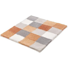 Kleine Wolke 55 x 65 cm textilgesellschaft Caro Bath Mat, Polyacrylic, Salmon, 55 x 65 x 2.5 cm