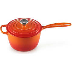 Le Creuset Signature Cast Iron Professional Pot with Heat-Resistant Handle, Round, Diameter 20 cm, 2.5 L, for All Hob Types Including Suitable for induction.