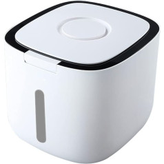 WINBST Rice Storage Containers, Storage Boxes, 5 L Kitchen Collection Bucket, Insect-Proof, Moisture-Proof, Sealed Rice Cylinder Cereals, Dog Food, Household Storage