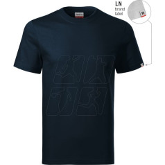 Unisex T-krekls (tumši zils (zīmola etiķete)) / 2XL