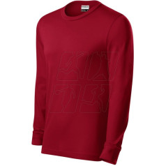 Resist LS Unisex T-krekls (marlboro sarkans) / S