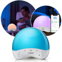 Reer MyMagicSmartLight Smart Night Light, 16 Million Colours, Music Function, Controllable via Alexa, App or Device, for Kids