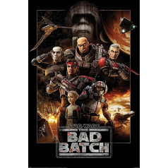 empireposter Star Wars – The Bad Batch – Montage – Film – Poster Print – Size 61 x 91.5 cm