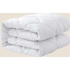Sapphire Mattress Protector 100% Waterproof Extra Deep 38cm Anti Allergenic Super Soft Quilted Bed Protector Mattress Cover (Double,137x190cm)